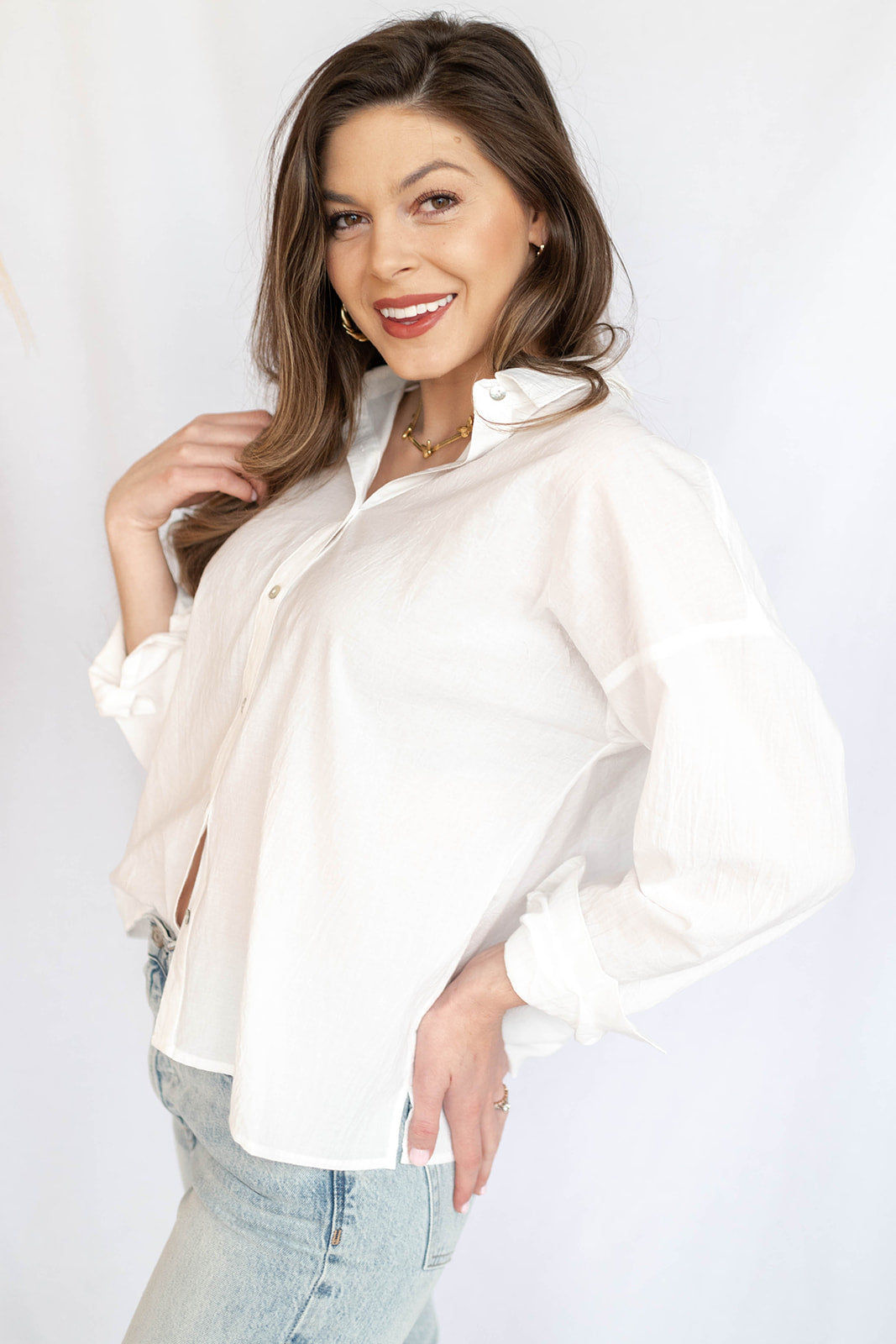 mode, make memories with me blouse