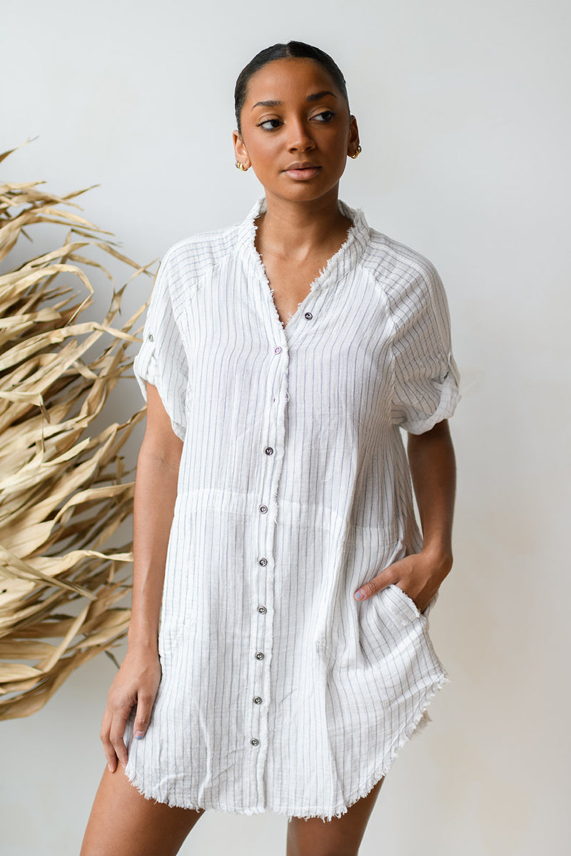 mode, sail away with me shirt dress
