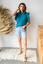 mode, flutter away blouse