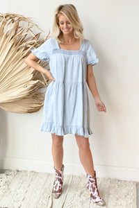 mode, tencel babydoll dress