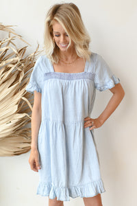 mode, tencel babydoll dress