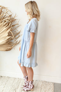 mode, tencel babydoll dress