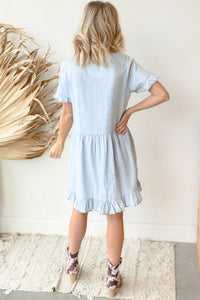 mode, tencel babydoll dress