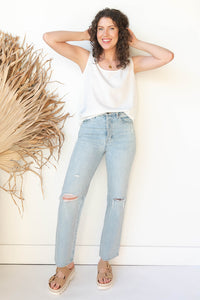 mode, sandi silk tank