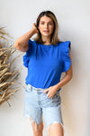 mode, flutter away blouse
