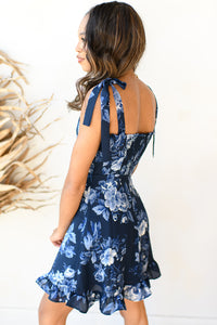 mode, the flower of now ruffle dress