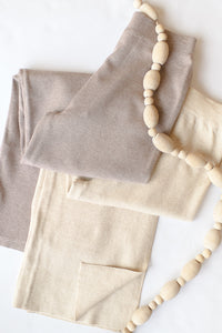 mode, side with me slit sweater pants