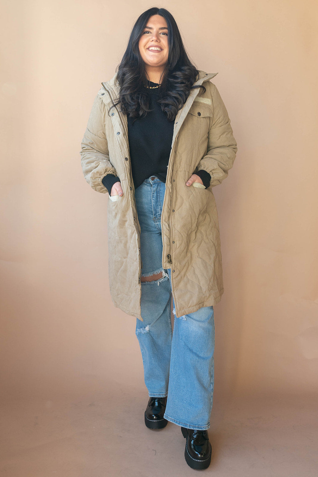 mode, all winter long coat