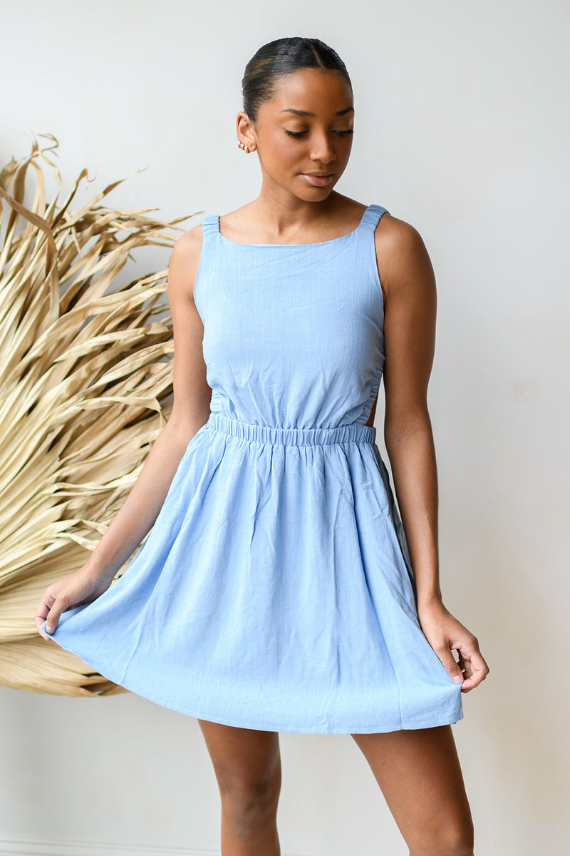 mode, picnic in the park dress