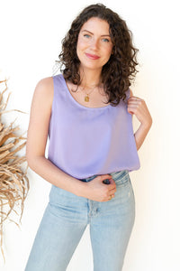 mode, sandi silk tank