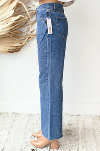 mode, gabi crop flare wvn denim pant