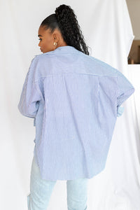 mode, none ya business button up shirt
