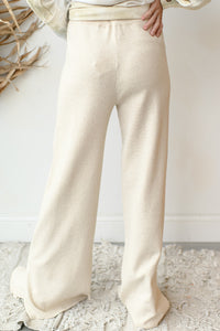 mode, side with me slit sweater pants