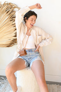 mode, sadie 2.0 front cut shorts