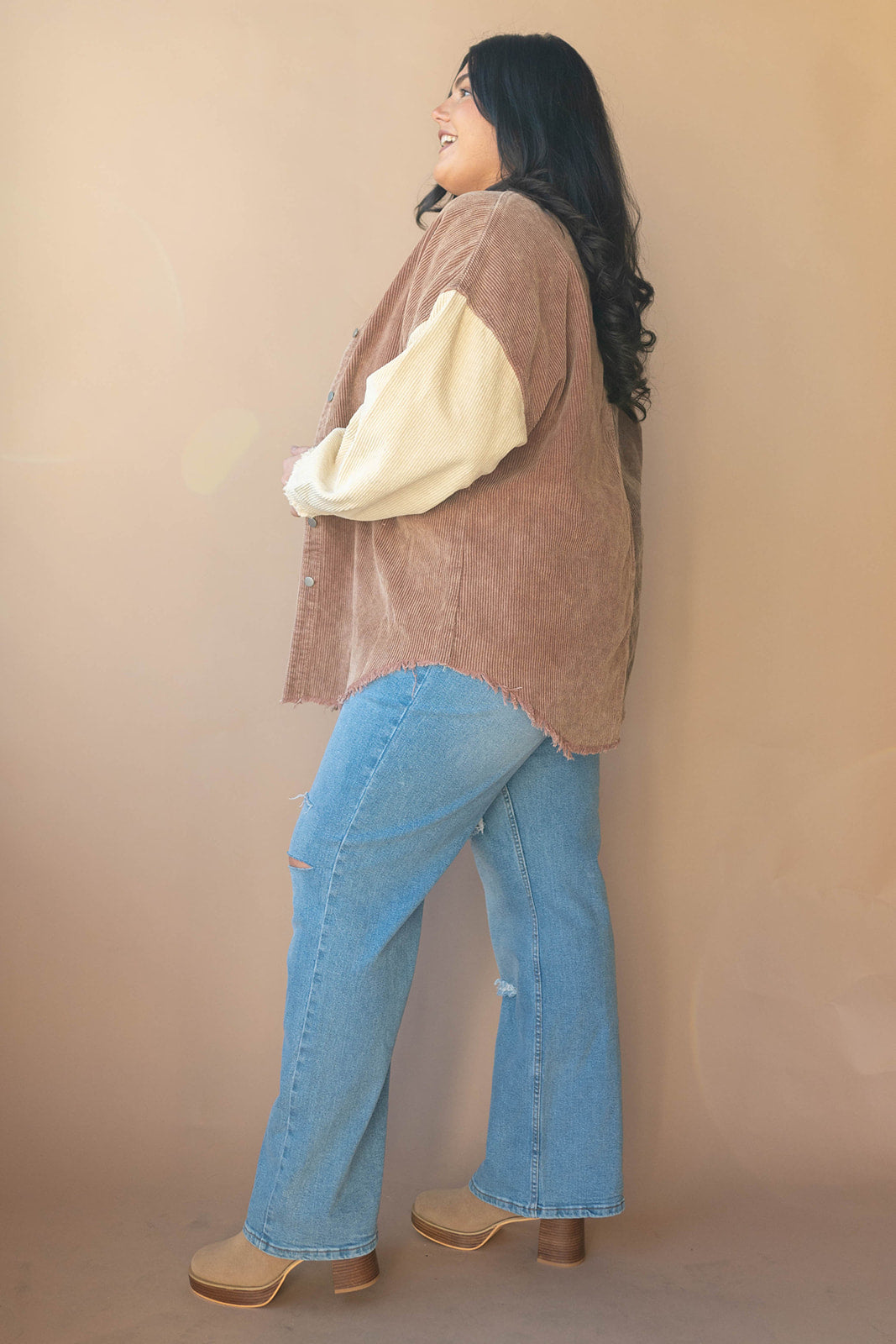 mode, truly you corduroy jacket