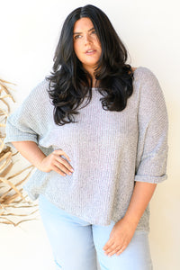 mode, roll-up sleeve back ruching top