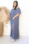 mode, true intentions off shoulder dress