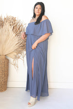 mode, true intentions off shoulder dress