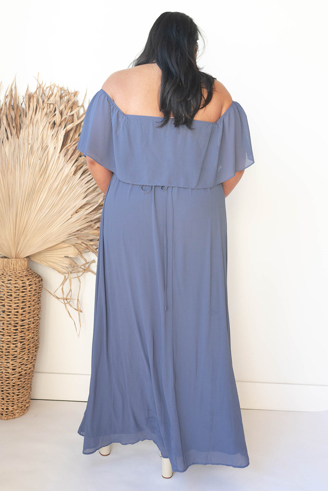 mode, true intentions off shoulder dress