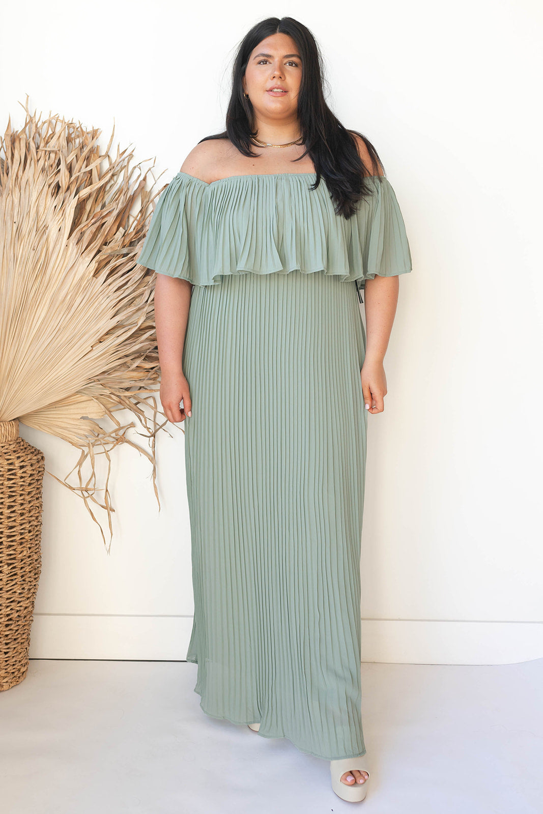mode, love galore pleated dress