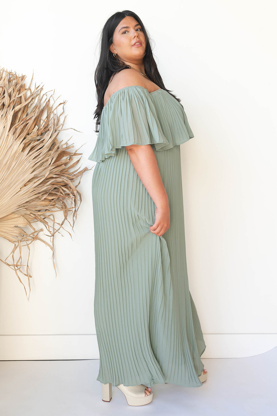 mode, love galore pleated dress