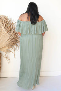 mode, love galore pleated dress
