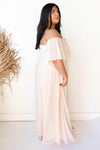 mode, true intentions off shoulder dress