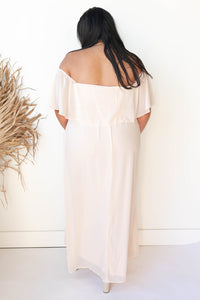 mode, true intentions off shoulder dress