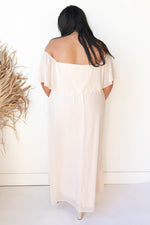 mode, true intentions off shoulder dress