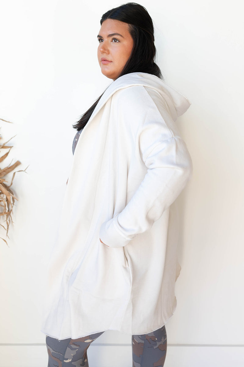 mode, longline hoodie cardigan 2.0