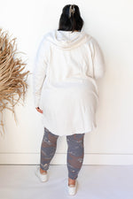 mode, longline hoodie cardigan 2.0