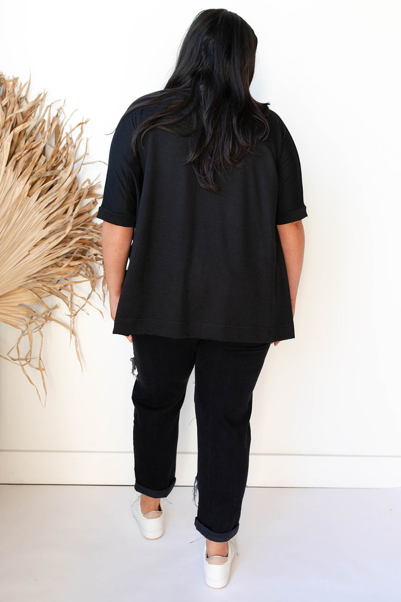 cape sleeve top