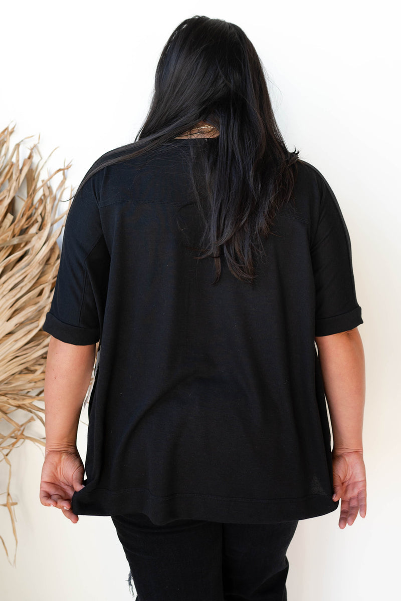 cape sleeve top
