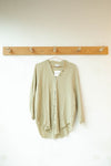 plush gauze button down