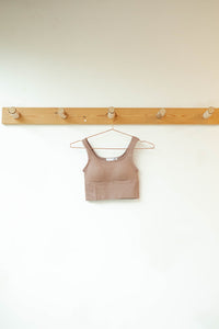 mode, rib knit crop top 2.0