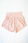 mode, running late shorts