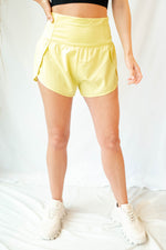 mode, running late shorts