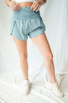 mode, running late shorts