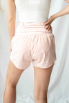 mode, running late shorts