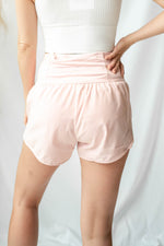mode, running late shorts