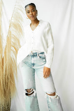 plush gauze button down