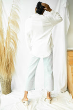 plush gauze button down