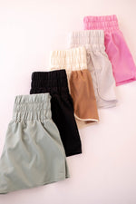 mode, running errands shorts