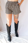 mode, the valley checkered shorts