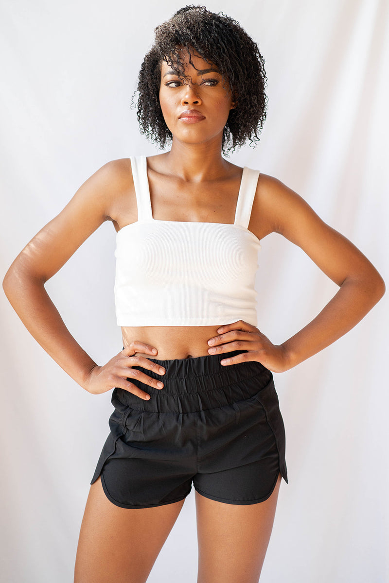 mode, running errands shorts