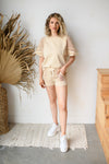mode, toes in the sand shorts