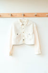 mode, oakleigh sherpa/twill jacket