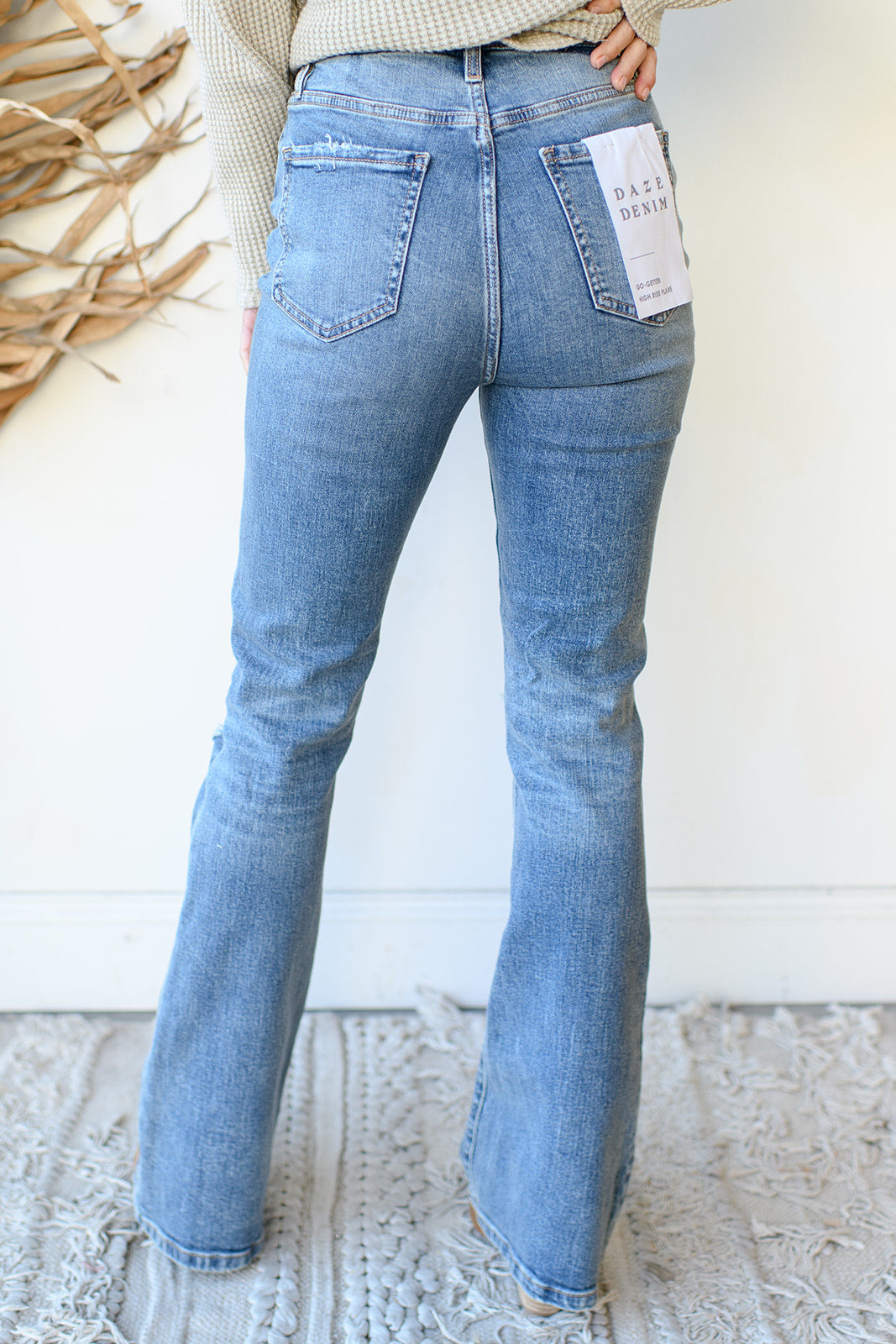 mode, go-getter high rise flare jeans