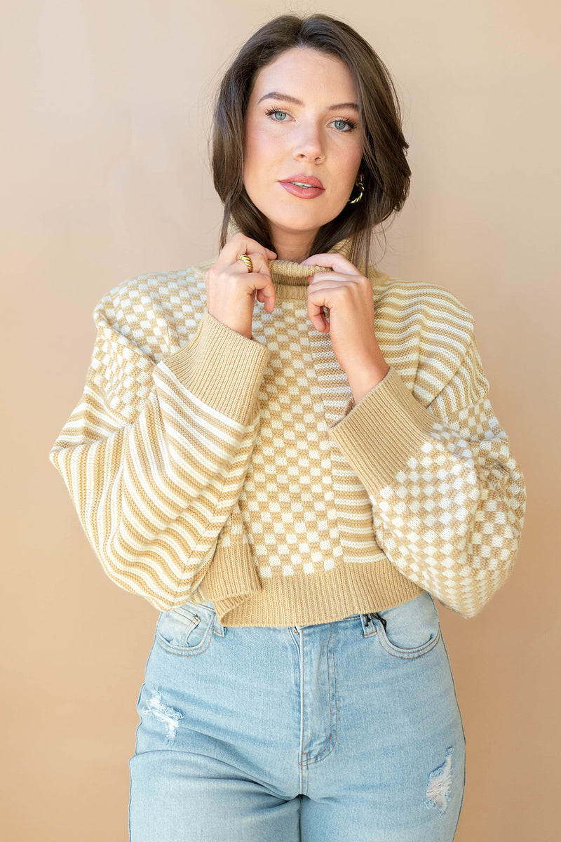 mode, hazel turtleneck sweater