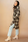 mode, forever plaid oversized jacket